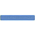 Gritt Commercial Premium Microfiber Hook & Loop Wet Mop Pad, 36", Blue