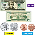 Trend US Money Bulletin Board Set - Learning Theme/Subject - 6, 4, 31 (Coin, Bill, Label) Shape - Multicolor - 52 / Set 1 thumbnail image