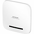 Netgear WAX214v2 Dual Band IEEE 802.11 a/b/g/n/ac/ax/e 1.80 Gbit/s Wireless Access Point - Indoor - 2.40 GHz, 5 GHz - Internal - 1 x Network (RJ-45) - Gigabit Ethernet - 18 W - Ceiling Mountable, Wall Mountable, Standalone