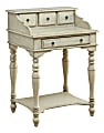 Coast to Coast 4-Drawer Accent Desk, Merrimac Cream 1 thumbnail image
