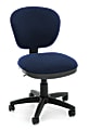 OFM Lite Use Fabric Mid-Back Task Chair, Blue/Black