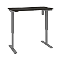 Bestar Upstand Electric 48”W Standing Desk, Deep Gray 1 thumbnail image