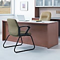 HON® 10500 72"W Double-Pedestal Computer Desk, Harvest Cherry 1 thumbnail image