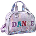 Trailmaker Holographic Dance Duffel Bag, 11”H x 15”W x 8”D, Purple