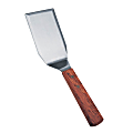 Winco Metal/Wood Hamburger Turner, 6" x 3", Brown 1 thumbnail image