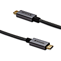 Verbatim USB-C™ to USB-C Cable - 47 in. Braided Black - 47 in. Braided Black