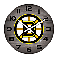 Imperial NHL Weathered Wall Clock, 16”, Boston Bruins