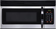 Black+Decker 1.6 Cu Ft Over-The-Range Microwave, Stainless Steel 1 thumbnail image