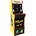 Arcade1Up Pac-Man Arcade Cabinet With Custom Riser