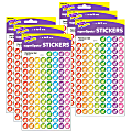 Trend SuperSpots Stickers, Rainbow Gel, 800 Stickers Per Pack, Set Of 6 Packs
