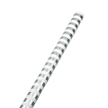 JAM Paper® Wrapping Paper, Striped, 25 Sq Ft, Silver & White 1 thumbnail image