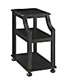 Coast To Coast Chairside Accent Table, 26"H x 14"W x 24"D, Black 1 thumbnail image