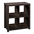 Sauder® HomePlus 33"H Cube Storage Bookcase, 4 Shelves, Dakota Oak