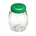 Tablecraft Plastic Shaker With Lid, 6 Oz, Green 1 thumbnail image