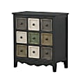 Coast to Coast 3-Drawer Chest With AC/USB, 29-1/2"H x 27"W x 14"D, Multicolor 1 thumbnail image