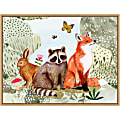 Amanti Art Fox Glen Collection A by Victoria Borges Framed Canvas Wall Art Print, 18”H x 24”W, Maple