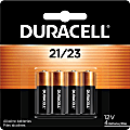 Duracell MN21/23 Alkaline Battery 4-Packs - For Car Alarm, Motion Detector, Garage Door Opener, Door Lock, Security Device, Keyfob Transmitter, GPS Device, Remote Control, Child Locator - 12 V DC - 36 / Carton 1 thumbnail image