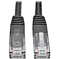 Tripp Lite Cat6 Cat5e Gigabit Molded Patch Cable RJ45 M/M 550MHz Black 35ft - 128 MB/s - 35 ft - Black 1 thumbnail image
