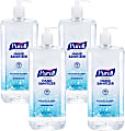 PURELL® Advanced Hand Sanitizer Refreshing Gel, Clean Scent, 1.5 Liter Pump Bottle (Pack of 4)