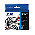 Epson® 212XL Claria® Black High-Yield Ink Cartridge, T212XL120-S