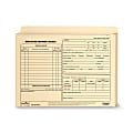 ComplyRight Letter-Size Expandable Employee Record Jackets, 12" x 9" x 1", Pack Of 25