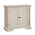 Sauder® New Grange Accent Storage Cabinet, 2 Shelves, Cobblestone