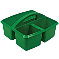 Romanoff Small Utility Caddies, 9 1/4"H x 9 1/4"W x 5 1/4"D, Green, Pack Of 6