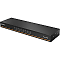 Avocent AV108 8-Port Single-User Analog KVM Switch - 8-port rackmount or desktop single-user KVM switch with OSD and 8 VGA cables 1 thumbnail image