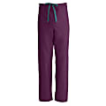 Medline ComfortEase™ Unisex Reversible Drawstring Scrub Pants, 2X, Wine 1 thumbnail image