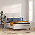 Flash Furniture Capri Hybrid Mattress, Full Size, 10”H x 54-1/4”W x 75-1/2”D, White