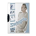 Durable Swing Clip Poly Report Covers, 8 1/2" x 11", Black, Box Of 25 1 thumbnail image