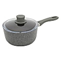 Zwilling Parma Plus 2-Piece Aluminum Nonstick Saucepan With Lid, 2.9-Quart, Gray 1 thumbnail image