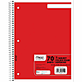 Mead Spiral Notebook, 8" x 10-1/2", 1 Subject, College Rule, Assorted Colors 1 thumbnail image
