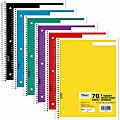Mead Spiral Notebook, 8" x 10-1/2", 1 Subject, College Rule, Assorted Colors 1 thumbnail image