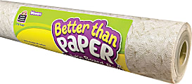 Teacher Created Resources® Better Than Paper® Bulletin Board Paper Rolls, 4' x 12', Woven, Pack Of 4 Rolls 1 thumbnail image