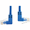 Tripp Lite N204-S07-BL-UD Cat.6 UTP Patch Network Cable - First End: 1 x RJ-45 Male Network - Second End: 1 x RJ-45 Male Network - 1 Gbit/s - Patch Cable - Gold Plated Contact - 28 AWG - Blue