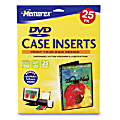 Memorex® Inkjet/Laser DVD Case Inserts, 5 1/4" x 7 1/4", Pack Of 25 1 thumbnail image