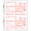 ComplyRight™ 1099-MISC Tax Forms, Continuous, Copies A, State, B And C, 4-Part, 9" x 11", Pack Of 100 Forms 1 thumbnail image