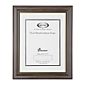 SKILCRAFT Picture Frame, 8 1/2" x 11", Walnut, Box Of 12 (AbilityOne 7105-01-282-0631)