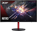 Acer® Nitro 31.5" XZ322QU Pbmiiphx XZ2 Series Refurbished Curved Monitor, AMD FreeSync 1 thumbnail image