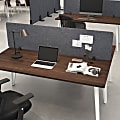 Bush Business Furniture Desktop Privacy Screen, Polyester, 70"W, Cool Charcoal, Standard Delivery 1 thumbnail image
