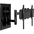 Peerless IM760PU Universal In-Wall Mount - For Flat Panel Display - 32" to 65" Screen Support - 200 lb Load Capacity - Steel - Black
