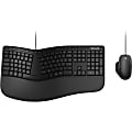 Microsoft Keyboard & Mouse - USB 2.0 Type A Cable Keyboard - Black - USB 2.0 Type A Cable Mouse - BlueTrack - 5 Button - Scroll Wheel - QWERTY - Black 1 thumbnail image
