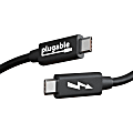 Plugable Windows Transfer Cable 6.6ft (2m), Thunderbolt 10Gbps, Bundled with Bravura Software  - TBTTRAN 1 thumbnail image