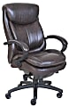Serta® Smart Layers™ Commercial Series 300 Executive Puresoft® Faux Leather Chair, Brown 1 thumbnail image
