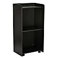 Alpine AdirOffice Mobile Presentation Floor Lectern Stand With Shelves, 46”H x 24”W x 17”D, Black 1 thumbnail image