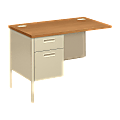 HON® Metro Classic 66"W Left Desk Return, Harvest/Putty