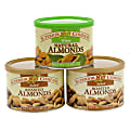 Superior Nut Nuts, Salted Roasted Almonds, 7.5 Oz, Box Of 3