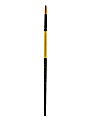 Dynasty Long-Handled Paint Brush 1526R, Size 6, Round Bristle, Nylon, Multicolor