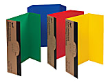 Pacon® 80% Recycled Single-Walled Tri-Fold Presentation Boards, 48" x 36", Assorted Colors, Carton Of 24 1 thumbnail image